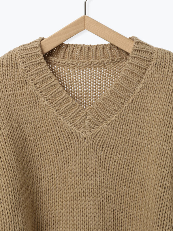 Nowos 半袖ニット 生成り Nowos 半袖ニット 生成り