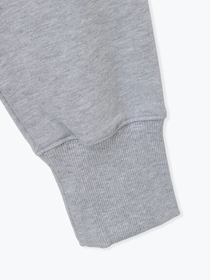 ハーフジップスウェットプルオーバー（グレー/ネイビー）｜sō4ū（ソウフォーユー）通販