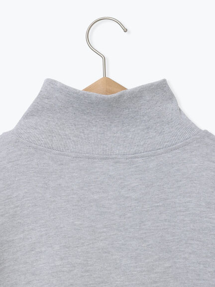 ハーフジップスウェットプルオーバー（グレー/ネイビー）｜sō4ū（ソウフォーユー）通販