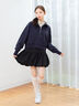 バルーンミニスカート（ブラック/キナリ）｜sō4ū（ソウフォーユー）通販