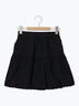 バルーンミニスカート（ブラック/キナリ）｜sō4ū（ソウフォーユー）通販