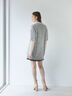 ケーブル編みニットワンピース（グレー/モカ）｜sō4ū（ソウフォーユー）通販