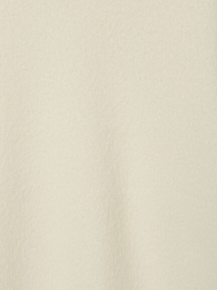 マフラー付きミニシャギープルオーバー（ブラック/キナリ）｜sō4ū（ソウフォーユー）通販