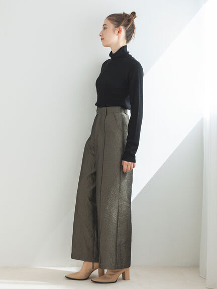 シアーリブタートル（ブラック/キナリ）｜sō4ū（ソウフォーユー）通販