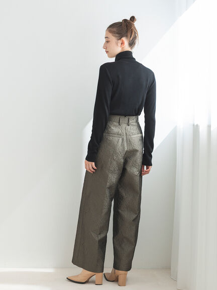 シアーリブタートル（ブラック/キナリ）｜sō4ū（ソウフォーユー）通販