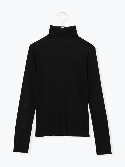 シアーリブタートル（ブラック/キナリ）｜sō4ū（ソウフォーユー）通販