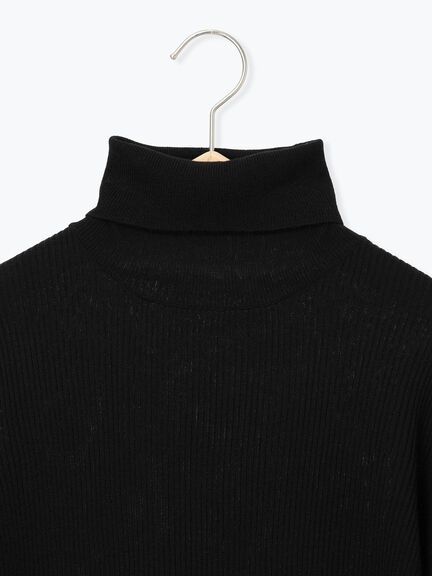 シアーリブタートル（ブラック/キナリ）｜sō4ū（ソウフォーユー）通販