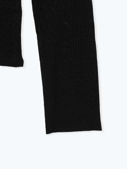 シアーリブタートル（ブラック/キナリ）｜sō4ū（ソウフォーユー）通販