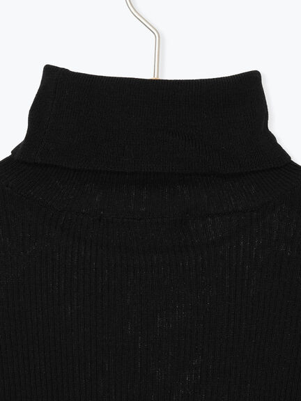 シアーリブタートル（ブラック/キナリ）｜sō4ū（ソウフォーユー）通販