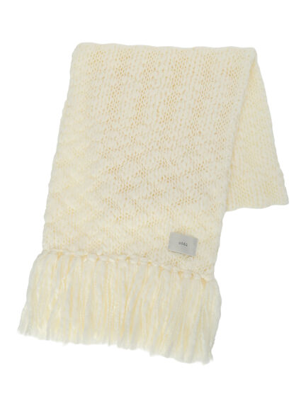 スラブヤーンマフラー（サックスブルー/キナリ）｜sō4ū（ソウフォーユー）通販