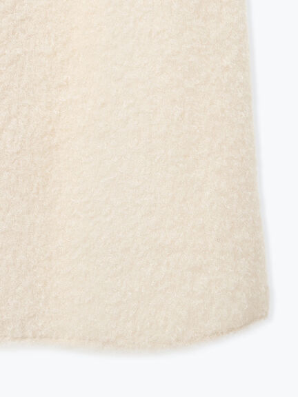 シャギーキャミワンピース（ブラック/キナリ）｜sō4ū（ソウフォーユー）通販