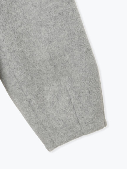 ビッグカラーショートコート（グレー/ベージュ）｜sō4ū（ソウフォーユー）通販