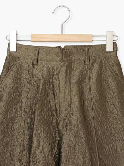 ふくれジャカードパンツ（チャコールグレー/キナリ）｜sō4ū（ソウフォーユー）通販