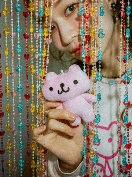 エイミーちゃん ぬいぐるみチャーム（ピンク）｜BETTY'S BLUE（ベティーズブルー）通販