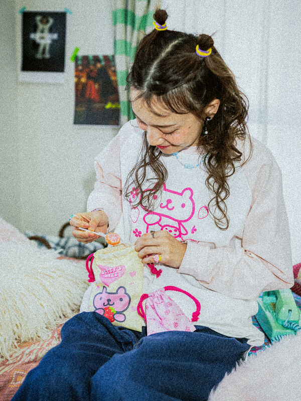 セール】 エイミーちゃん 巾着セット（ピンク/バッグ/バッグ・ポーチ