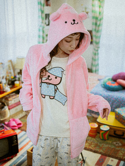 エイミーちゃんプリント ルームウェア（クリーム）｜BETTY'S BLUE（ベティーズブルー）通販