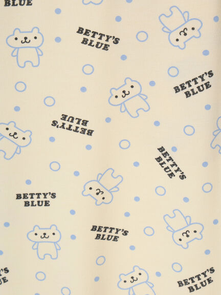 エイミーちゃんプリント ルームウェア（クリーム）｜BETTY'S BLUE（ベティーズブルー）通販