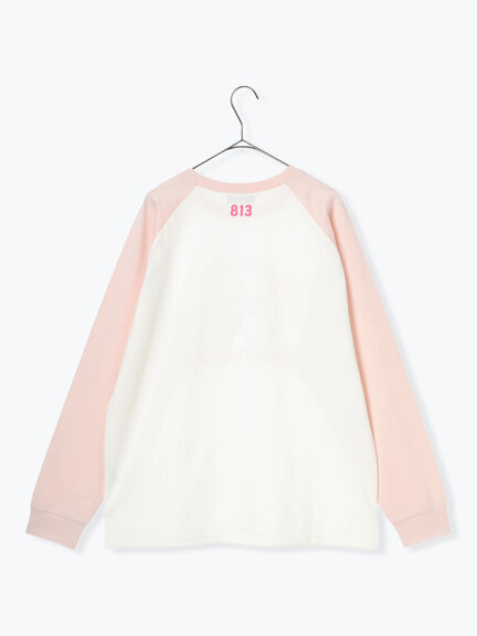 エイミーちゃん プリント ラグランロン T（ピンク）｜BETTY'S BLUE（ベティーズブルー）通販
