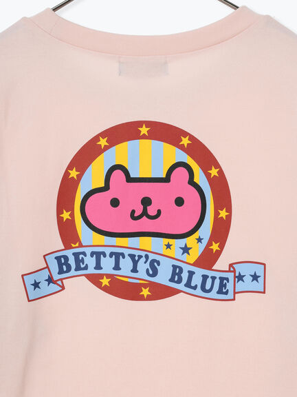 エイミーちゃん バックプリント ロンT（ホワイト/ピンク）｜BETTY'S BLUE（ベティーズブルー）通販