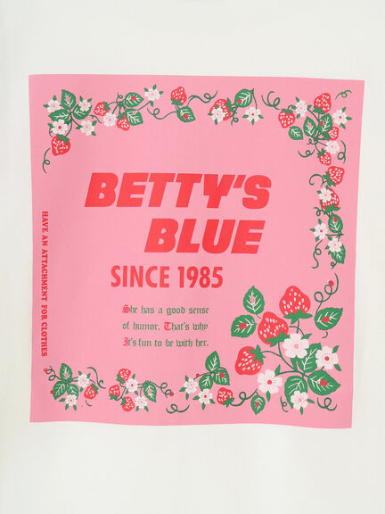 ショッパー柄 バックプリントロンT（ピンク/レッド/パープル）｜BETTY'S BLUE（ベティーズブルー）通販