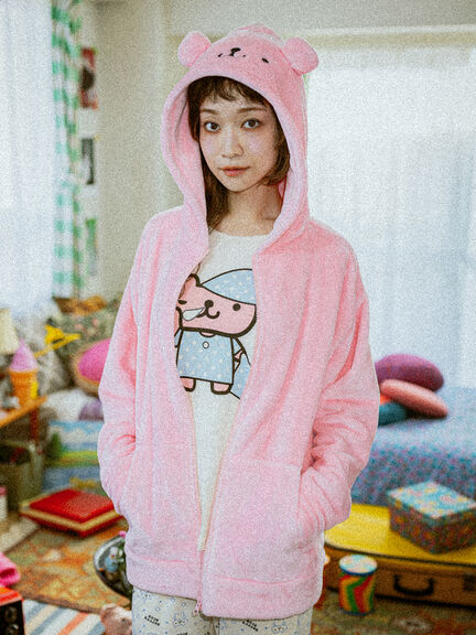 エイミーちゃん もこもこパーカー（ピンク）｜BETTY'S BLUE（ベティーズブルー）通販