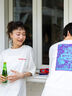 ショッパー柄 バックプリントTシャツ（ピンク/レッド/パープル）｜BETTY'S BLUE（ベティーズブルー）通販
