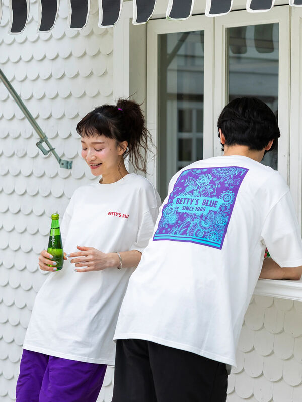 BETTY'S BLUE ベティーズブルー Tシャツ 半袖 レトロTシャツ