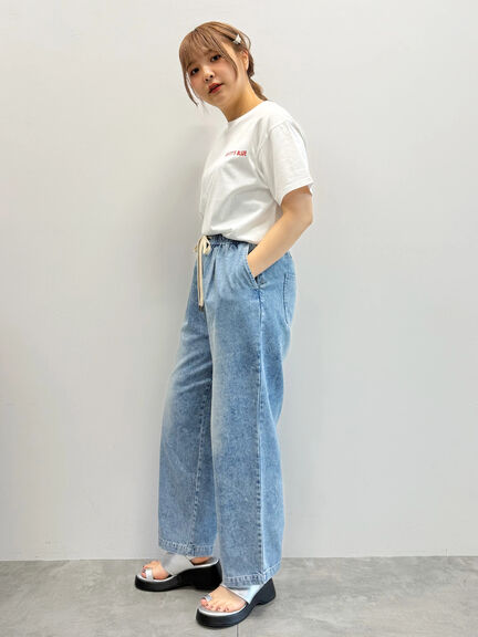 ショッパー柄 バックプリントTシャツ（ピンク/レッド/パープル）｜BETTY'S BLUE（ベティーズブルー）通販