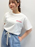 ショッパー柄 バックプリントTシャツ（ピンク/レッド/パープル）｜BETTY'S BLUE（ベティーズブルー）通販