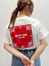 ショッパー柄 バックプリントTシャツ（ピンク/レッド/パープル）｜BETTY'S BLUE（ベティーズブルー）通販