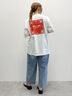 ショッパー柄 バックプリントTシャツ（ピンク/レッド/パープル）｜BETTY'S BLUE（ベティーズブルー）通販
