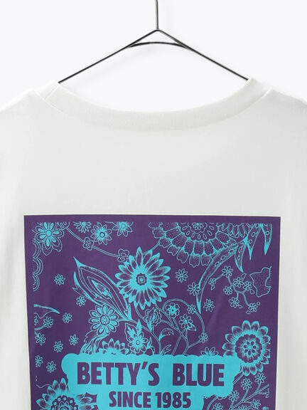 ショッパー柄 バックプリントTシャツ（ピンク/レッド/パープル）｜BETTY'S BLUE（ベティーズブルー）通販
