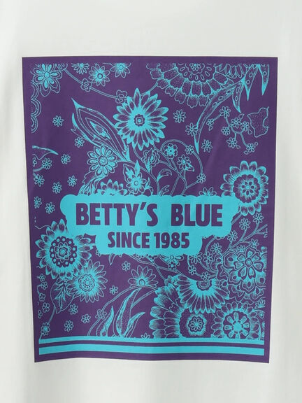 ショッパー柄 バックプリントTシャツ（ピンク/レッド/パープル）｜BETTY'S BLUE（ベティーズブルー）通販