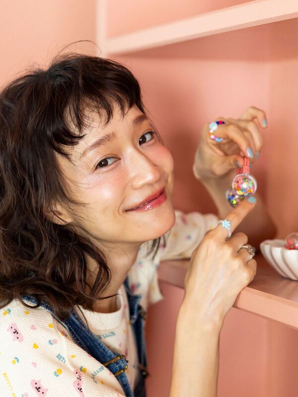 セール】 エイミーちゃん シャカシャカヘアゴム（ピンク/アクセサリー
