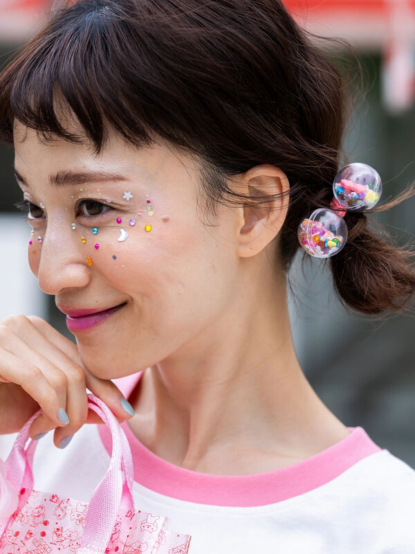 セール】 エイミーちゃん シャカシャカヘアゴム（ピンク/アクセサリー