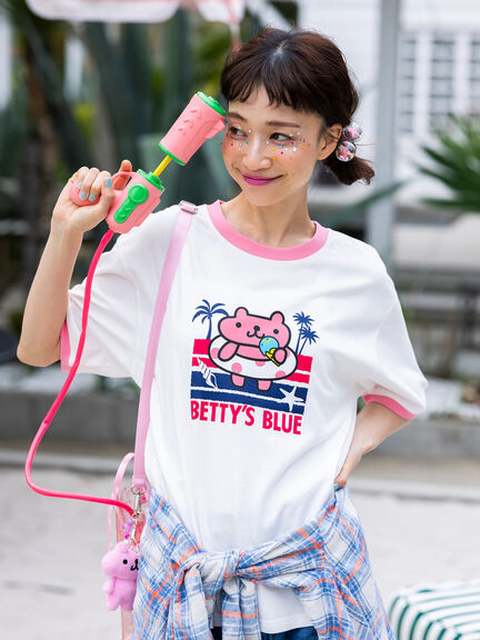 エイミーちゃん PVCショルダーバッグ（ピンク）｜BETTY'S BLUE（ベティーズブルー）通販