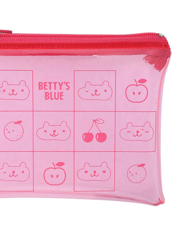Betty's Blue エイミーちゃん　ポーチ 　平成レトロ　希少 エイミーちゃん クリアポーチ（ピンク/バッグ/バッグ・ポーチ