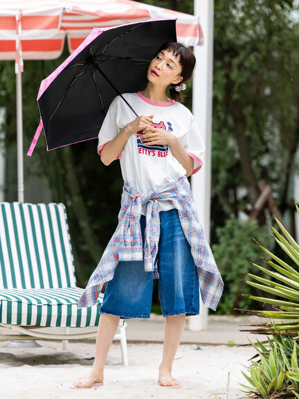 エイミーちゃん 折りたたみ傘(晴雨兼用)（ピンク）｜BETTY'S BLUE（ベティーズブルー）通販