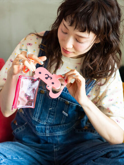 エイミーちゃん スライドミラー（ピンク）｜BETTY'S BLUE（ベティーズブルー）通販