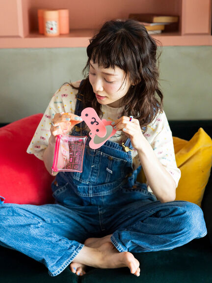 エイミーちゃん スライドミラー（ピンク）｜BETTY'S BLUE（ベティーズブルー）通販