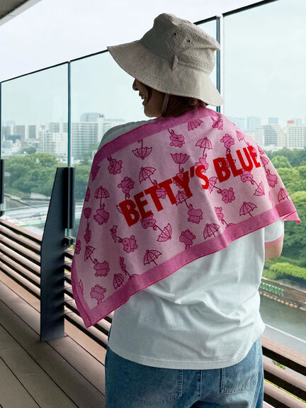 BETTY’S BLUE フェイスタオル（ピンク/ブルー）｜BETTY'S BLUE（ベティーズブルー）通販