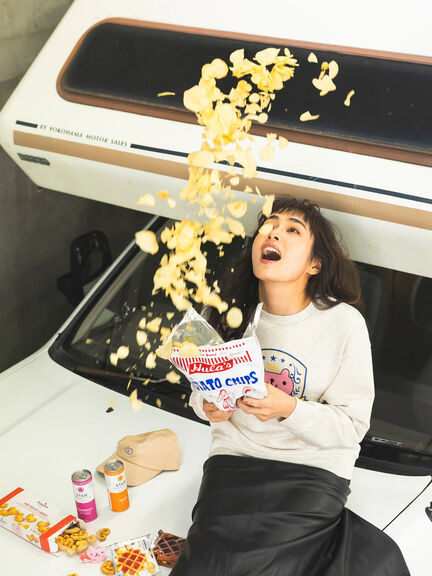 エイミーちゃん プリントプルオーバー（グレー）｜BETTY'S BLUE（ベティーズブルー）通販