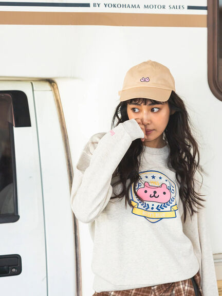 エイミーちゃん プリントプルオーバー（グレー）｜BETTY'S BLUE（ベティーズブルー）通販