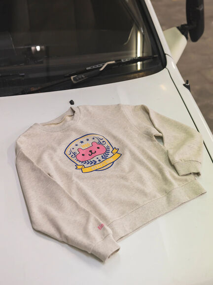 エイミーちゃん プリントプルオーバー（グレー）｜BETTY'S BLUE（ベティーズブルー）通販