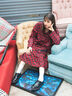 BETTY’S BLUE シャツジャケット（レッド/ネイビー）｜BETTY'S BLUE（ベティーズブルー）通販