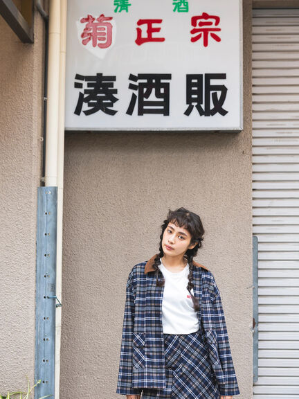 BETTY’S BLUE シャツジャケット（レッド/ネイビー）｜BETTY'S BLUE（ベティーズブルー）通販