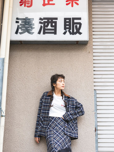 BETTY’S BLUE シャツジャケット（レッド/ネイビー）｜BETTY'S BLUE（ベティーズブルー）通販