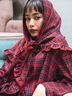 BETTY’S BLUE チェックストール（レッド/ネイビー）｜BETTY'S BLUE（ベティーズブルー）通販