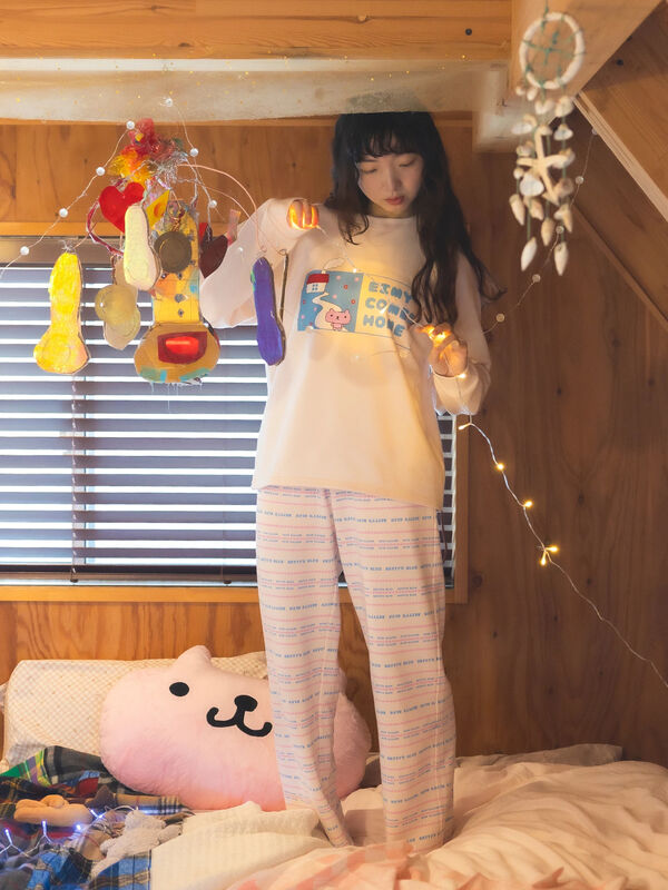 セール】 エイミーちゃん ぬくぬくルームウェア（ピンク/トップス