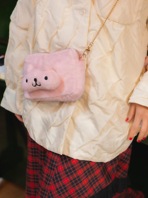 エイミーちゃん ふわふわショルダーバッグ（ピンク/バッグ/バッグ